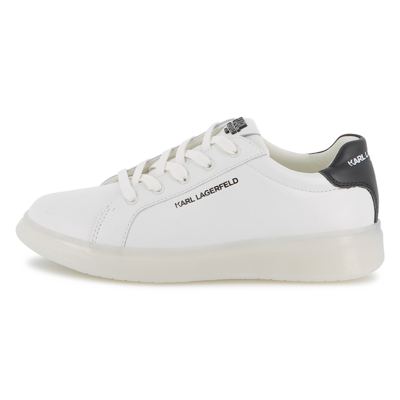 Tênis de cano baixo com cadarço KARL LAGERFELD KIDS 
                    UNISEX