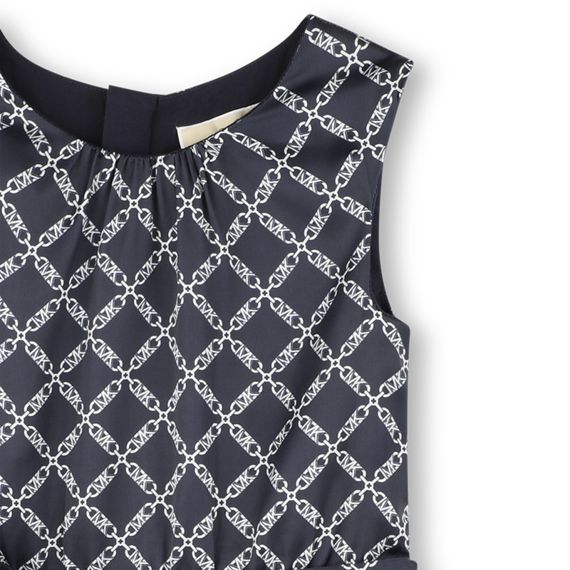 Vestido de cavas em cetim MICHAEL KORS 
                        GIRL