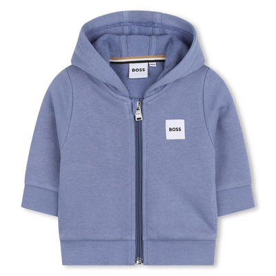 CAMISOLA DE JOGGING COM FECHO ZIP BOSS BOY