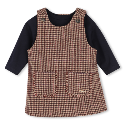 Conjunto vestido e camiseta CHLOE MENINA