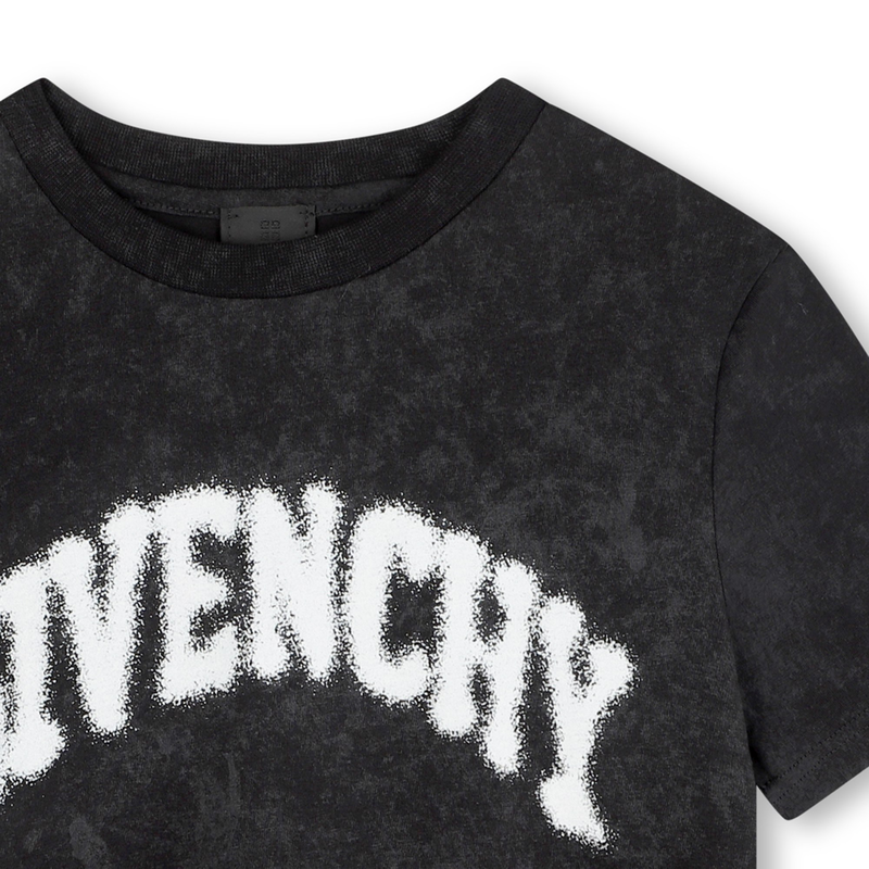 Blurred Print T-Shirt GIVENCHY 
                    BOY