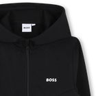 Cardigan com capuz BOSS 
                    BOY
