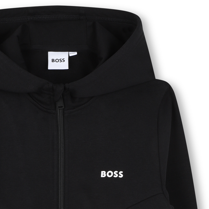 Cardigan com capuz BOSS 
                        BOY