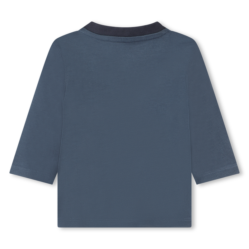 Long-Sleeved Cotton T-Shirt TIMBERLAND 
                    BOY