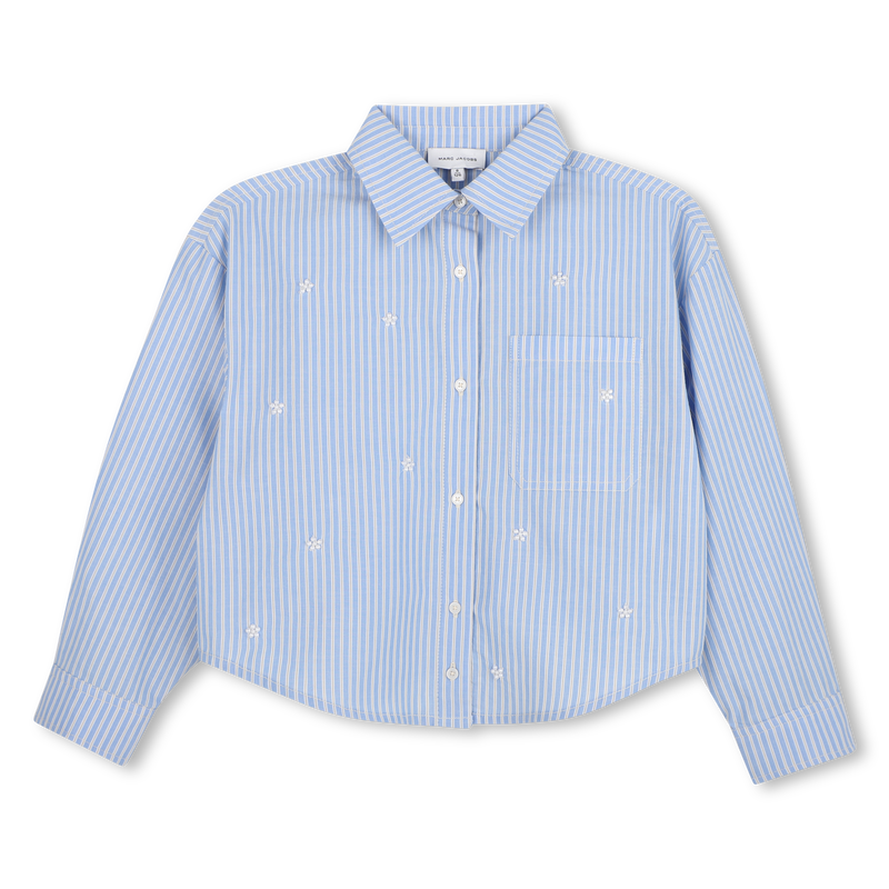 Camisa de listras finas MARC JACOBS 
                        MENINA