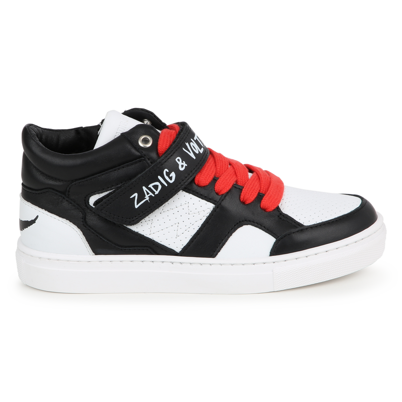 Sapatilhas cano médio e fecho ZADIG & VOLTAIRE 
                    UNISEX