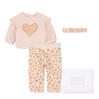 Conjunto de moletom, cal&ccedil;a e pel&uacute;cia KENZO KIDS 
                    MENINA
