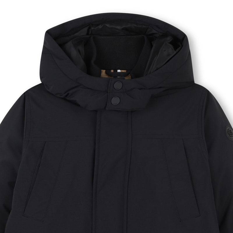 Parka comprida com capuz BOSS 
                    BOY