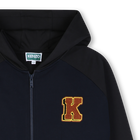 Cardigan  com capuz KENZO KIDS 
                    BOY