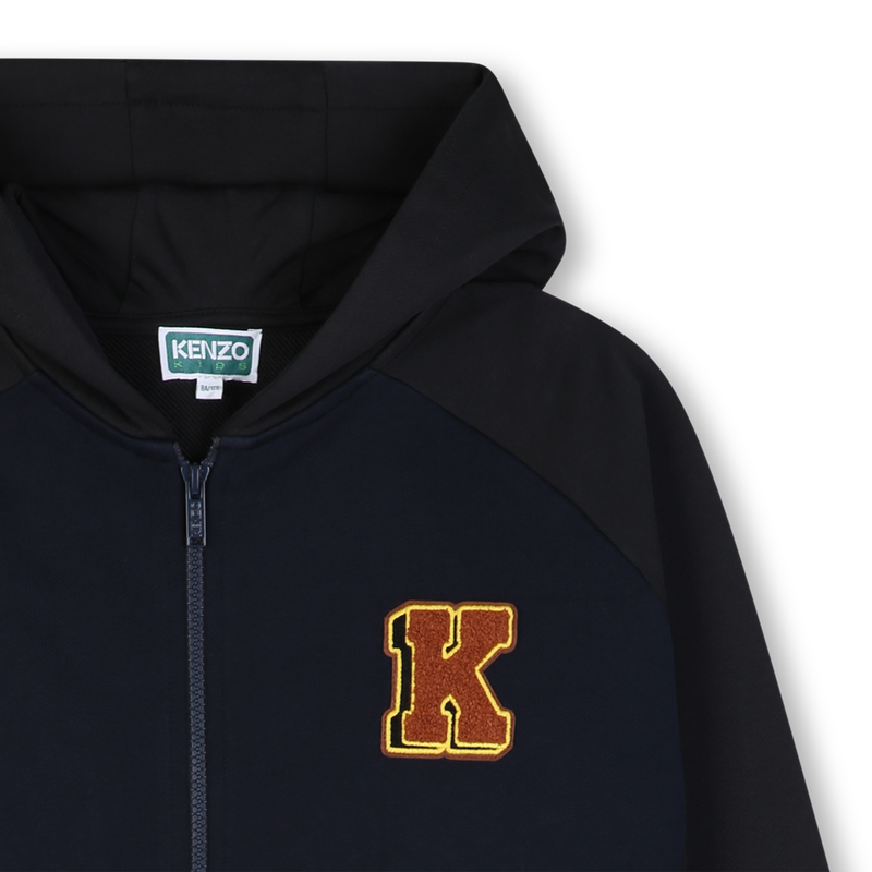 Cardigan  com capuz KENZO KIDS 
                        BOY