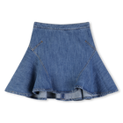 Saia jeans GIVENCHY 
                    GIRL