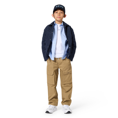 CASACO EFEITO ACOLCHOADO BOSS BOY