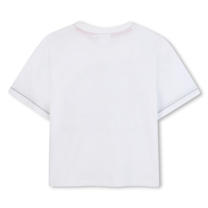T-shirt de manga curta HUGO 
                    GIRL