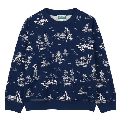 Moletom de l&atilde; KENZO KIDS BOY
