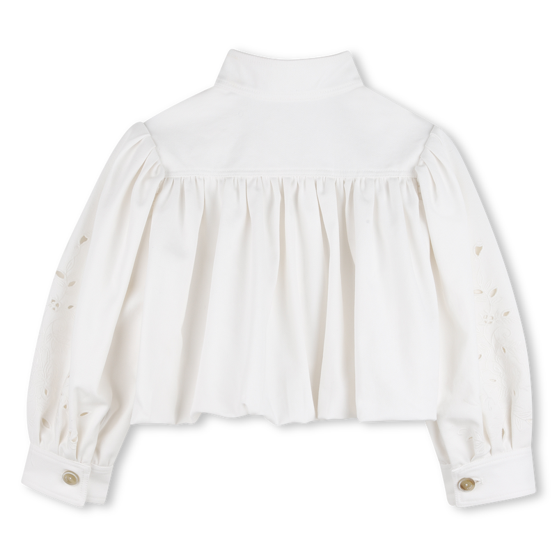 CASACO DE BORDADO FLORAL CHLOE 
                        GIRL