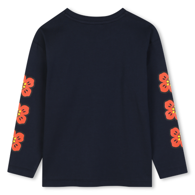 Camiseta de manga longa KENZO KIDS GIRL