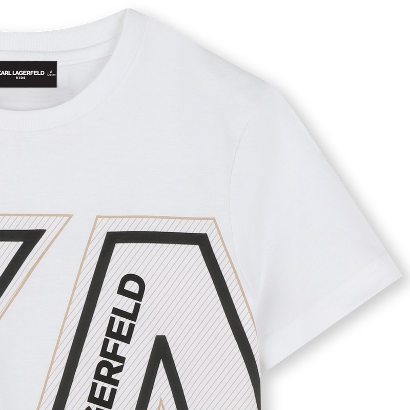 T-shirt de manga curta KARL LAGERFELD KIDS 
                        BOY