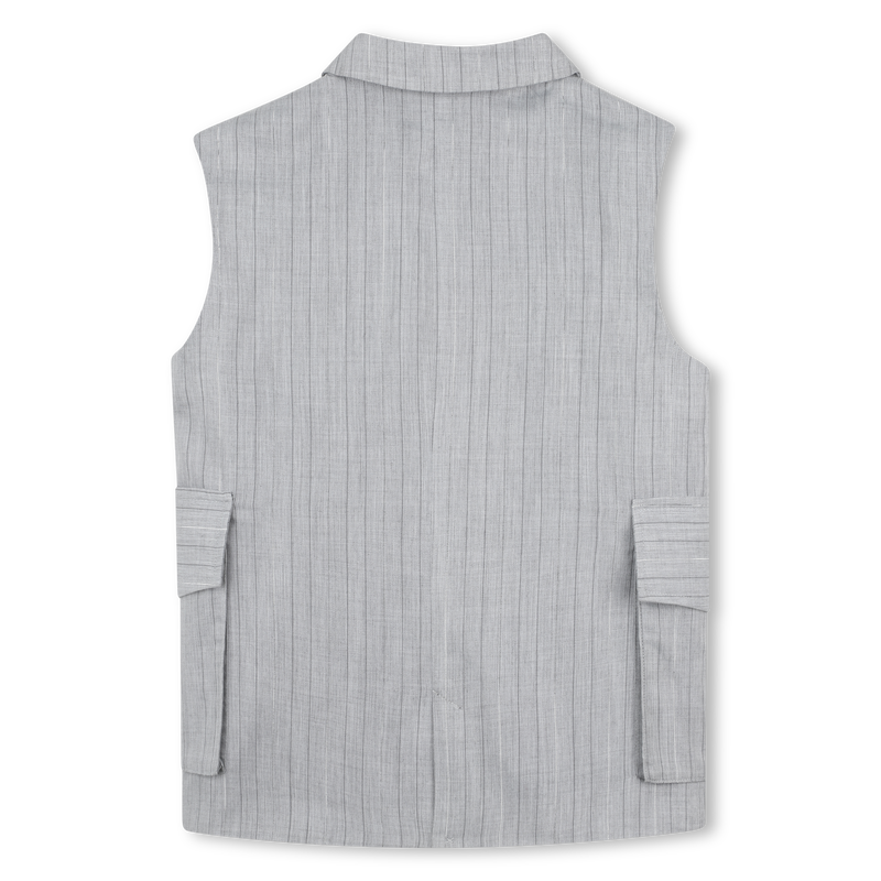 Colete &agrave;s riscas DKNY 
                        GIRL