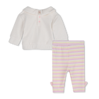 Conjunto de moletom e legging BILLIEBLUSH 
                    MENINA