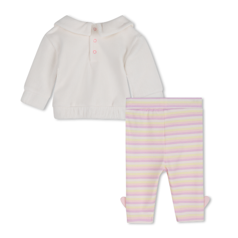 Conjunto de moletom e legging BILLIEBLUSH 
                        MENINA