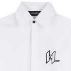 Camisa de manga comprida KARL LAGERFELD KIDS 
                    BOY
