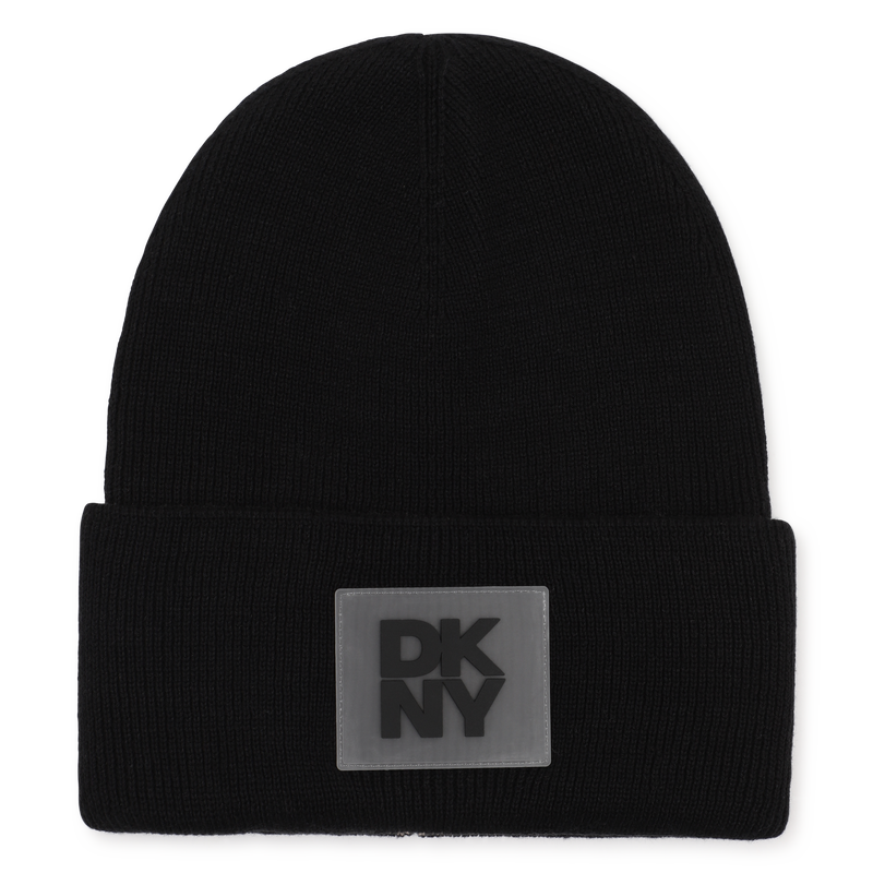 Gorro de tric&ocirc; revers&iacute;vel DKNY 
                        UNISEX