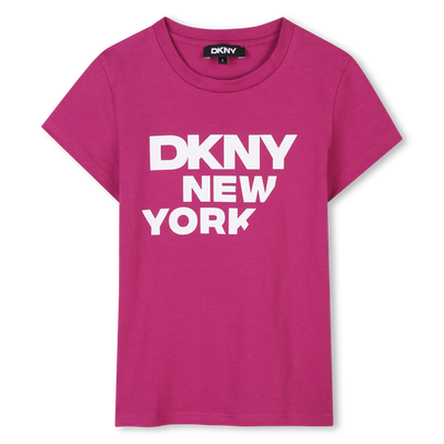 T-shirt de manga curta DKNY GIRL