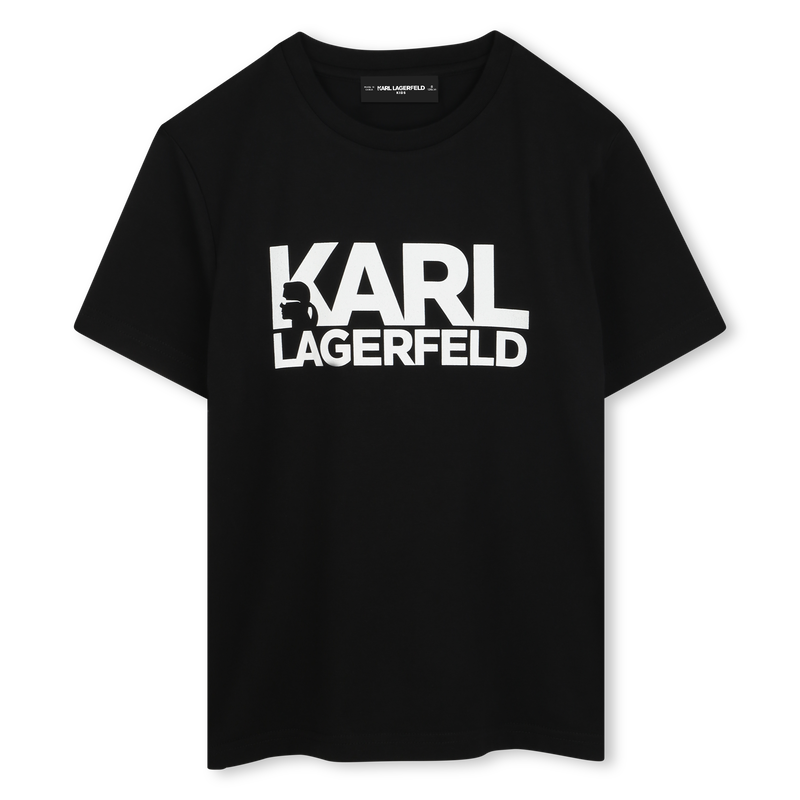 T-shirt de manga curta KARL LAGERFELD KIDS 
                        BOY