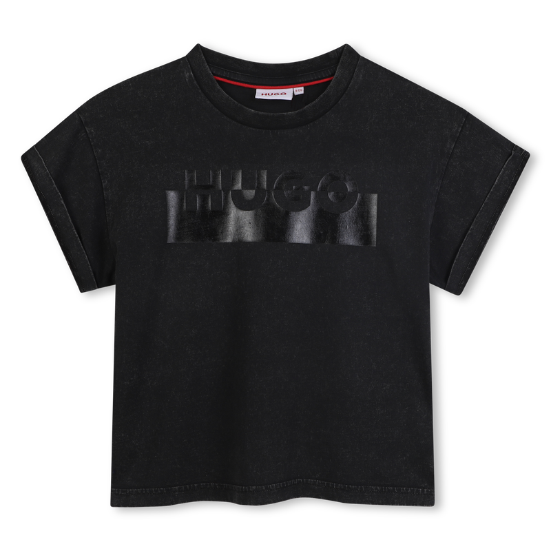 T-shirt de manga curta HUGO 
                    GIRL