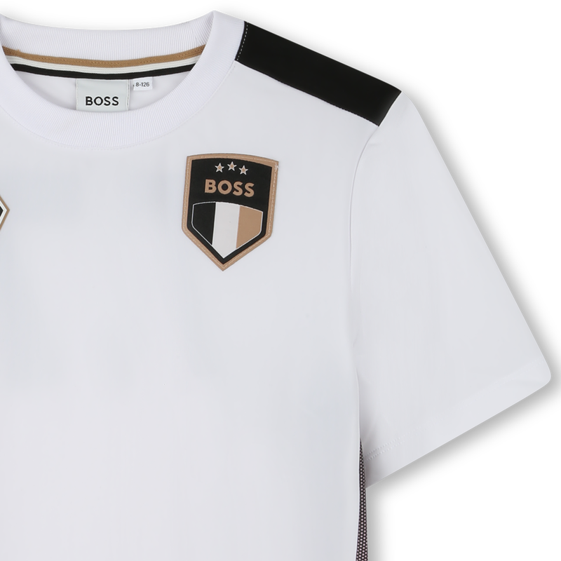 T-shirt de manga curta BOSS 
                        BOY