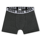 Lote de 3 boxers em algod&atilde;o BOSS 
                    BOY