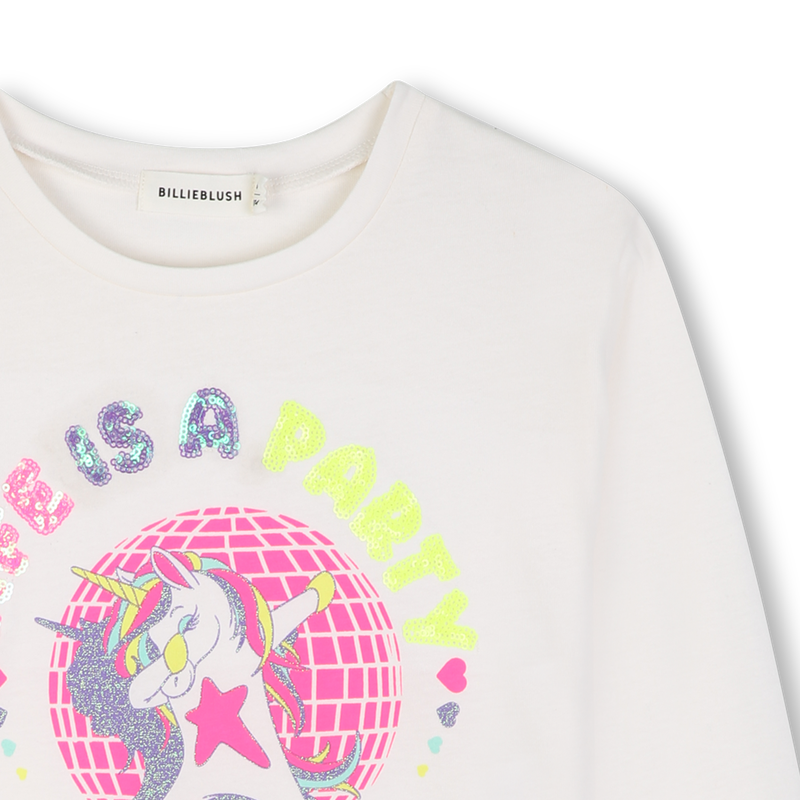 Camiseta de manga longa BILLIEBLUSH 
                        MENINA