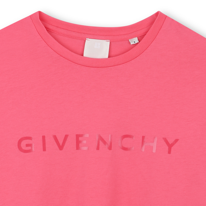 T-shirt curta com estampado GIVENCHY 
                        GIRL