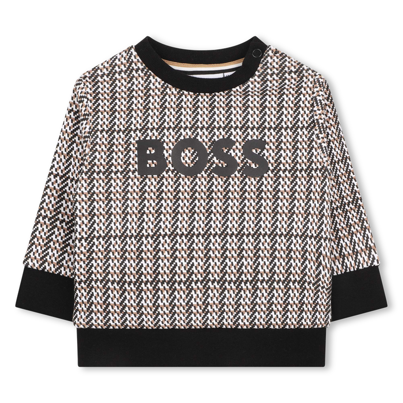 Moletom com gola redonda BOSS 
                    BOY