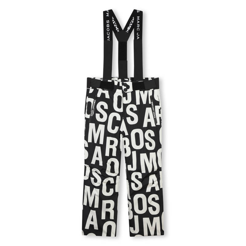 Calças esqui com suspensórios MARC JACOBS 
                    UNISEX