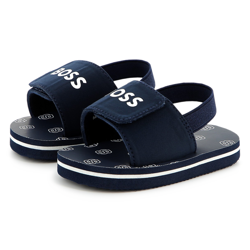 Sand&aacute;lias com velcro BOSS 
                        BOY