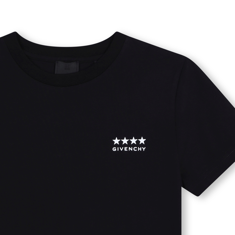 T-shirt estrelas e log&oacute;tipos GIVENCHY 
                        BOY