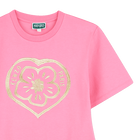 Vestido de mangas curtas KENZO KIDS 
                    MENINA