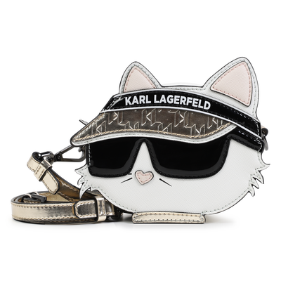 Bolsa de lona revestida KARL LAGERFELD KIDS GIRL