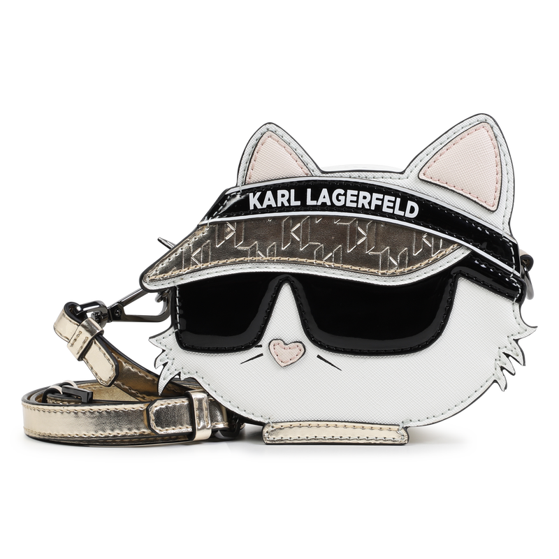 Bolsa de lona revestida KARL LAGERFELD KIDS 
                        GIRL