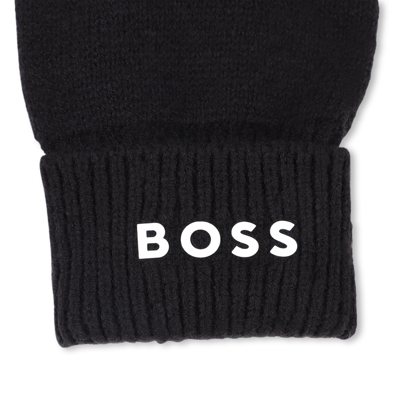 Luva de malha jersey BOSS 
                    BOY