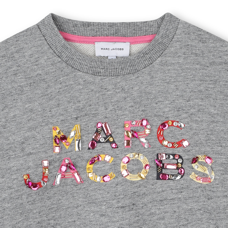 Moletom de lã de algodão MARC JACOBS 
                    GIRL