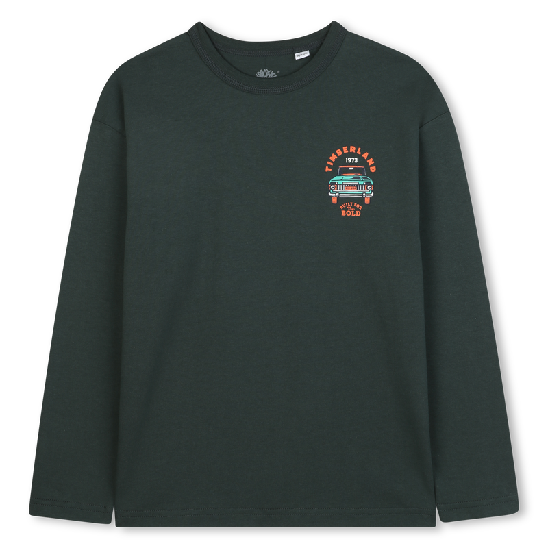 T-shirt de manga comprida em jersey TIMBERLAND 
                    BOY
