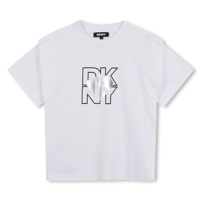 T-shirt de manga curta DKNY GIRL