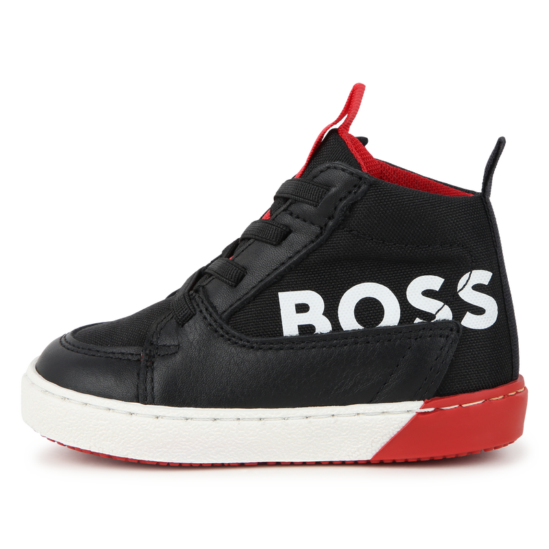 Velcro Lace-Up Sneakers BOSS 
                    BOY