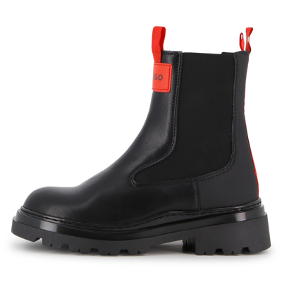 Botins de couro bovino HUGO GIRL