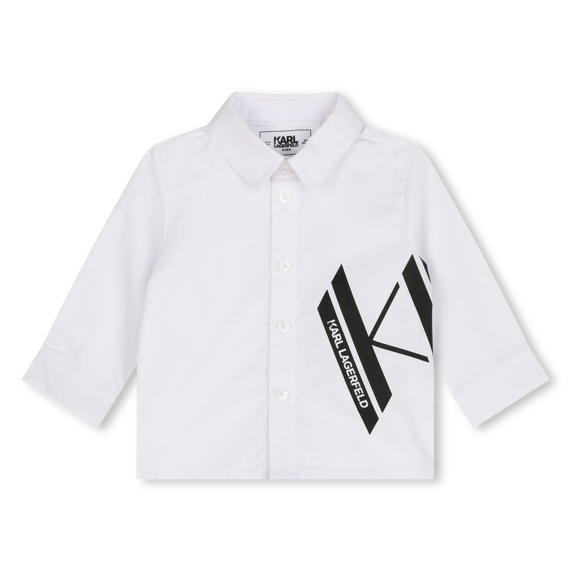 Conjunto de camisa e calças KARL LAGERFELD KIDS 
                    BOY