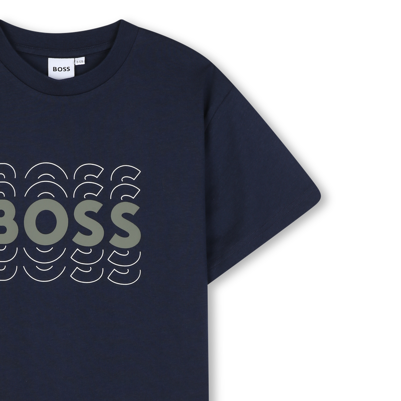 T-SHIRT DE MANGA CURTA BOSS 
                        BOY