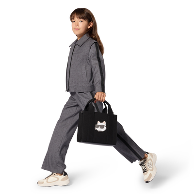 Cardigan esportivo KARL LAGERFELD KIDS GIRL