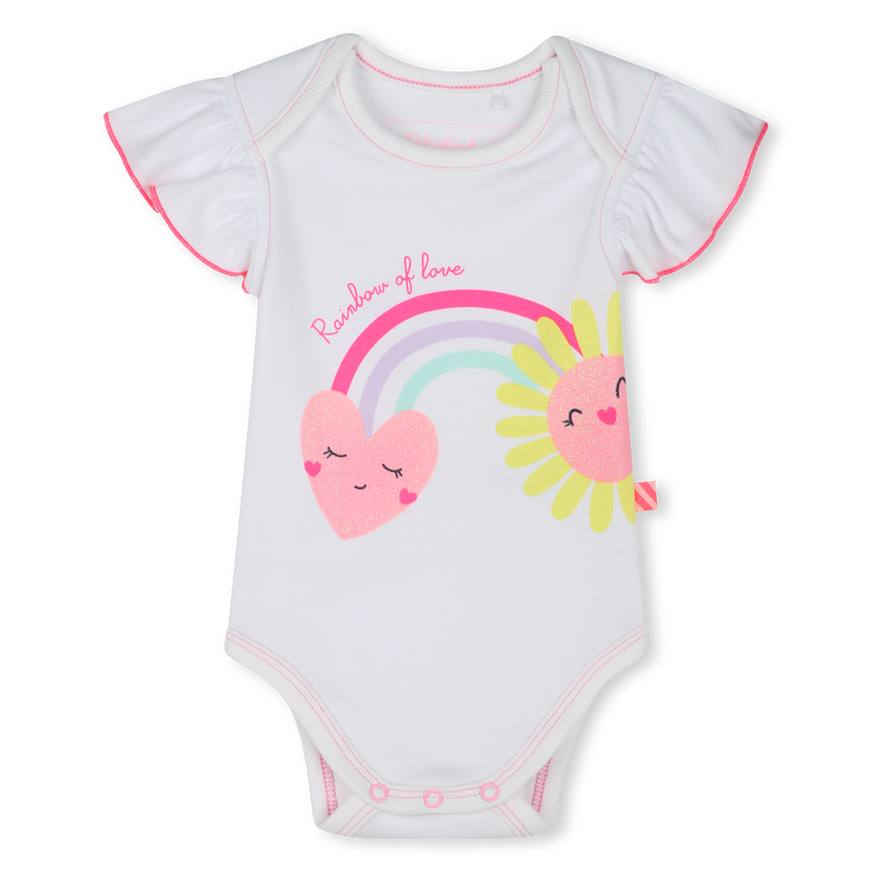 Polo de manga curta de algod&atilde;o BILLIEBLUSH 
                        GIRL